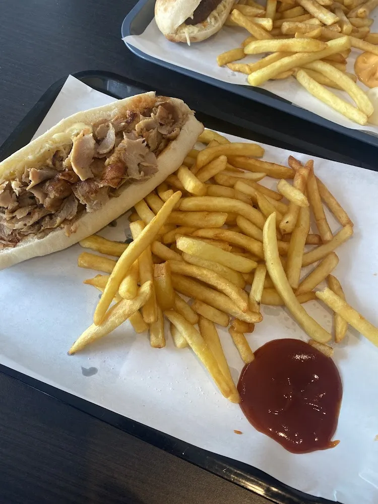 Kebab Américain Saucisse